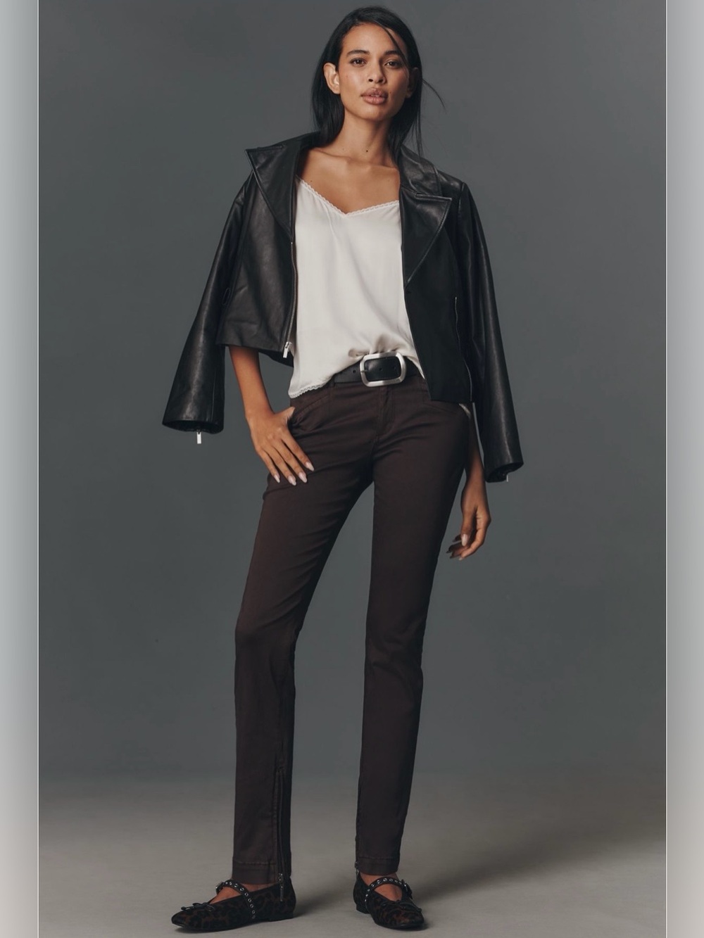 The Rococo low rise skinny pants by Pilcro